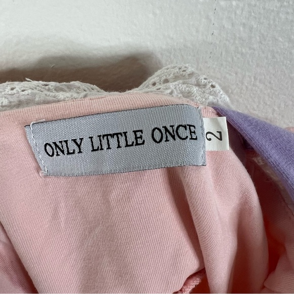 Only Little Once Rapunzel Pink and Purple Kids Costume Dress size 2 - Picture 8 of 8